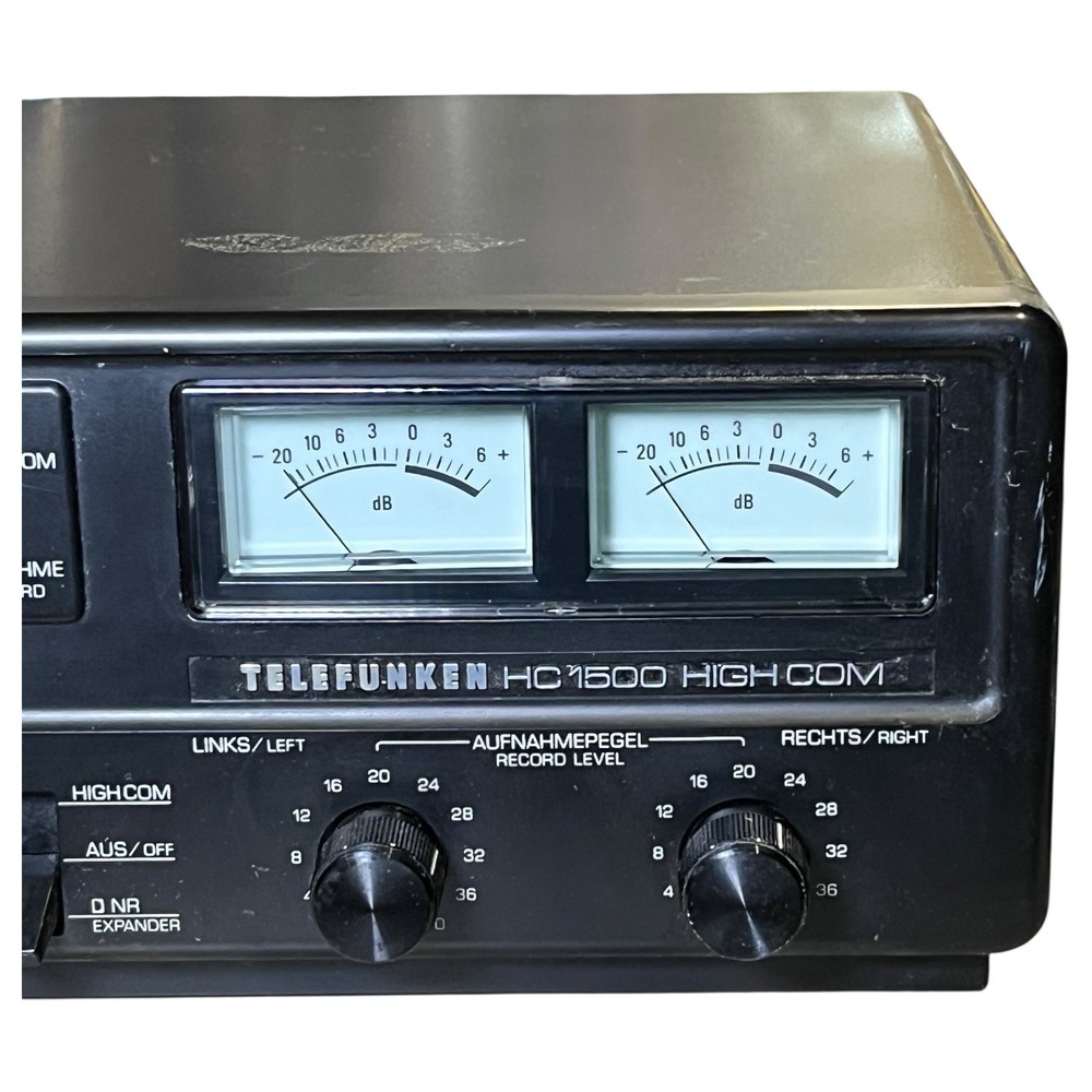 German Hi-Fi Telefunken HC1500 High‑Com Tape Deck Cassette Player Repair - Picture 7 of 16